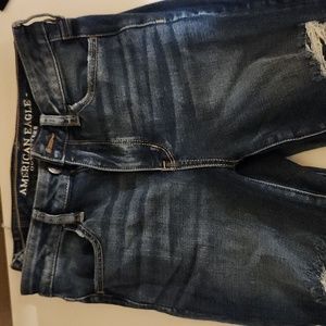 AE skinny super stretch jeans size 4
